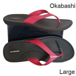 Women's Pink Flip Flops Large NWOT